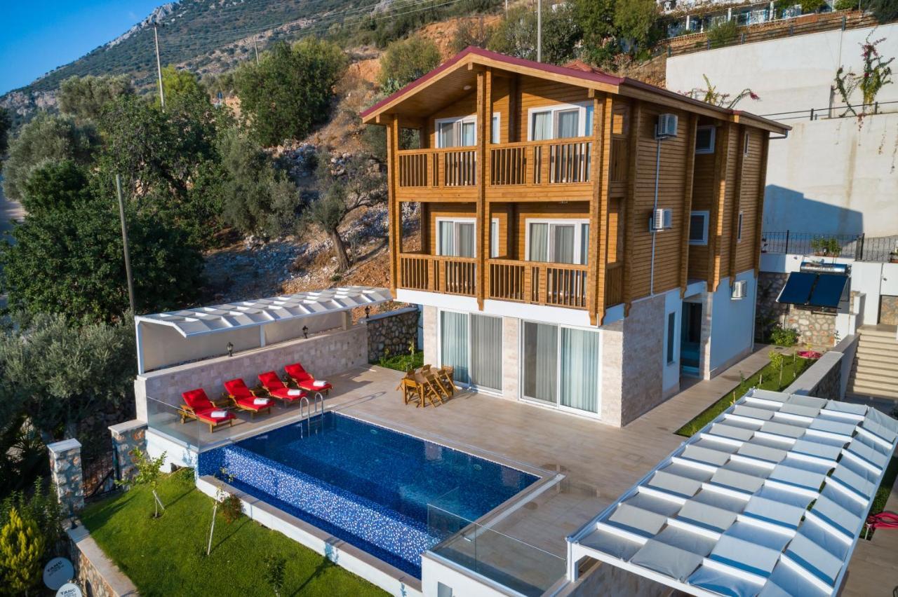 Villa Lucida - Kalkan Hills - Exclusive Villas With Private Pool And Majestic Sea Views Ngoại thất bức ảnh