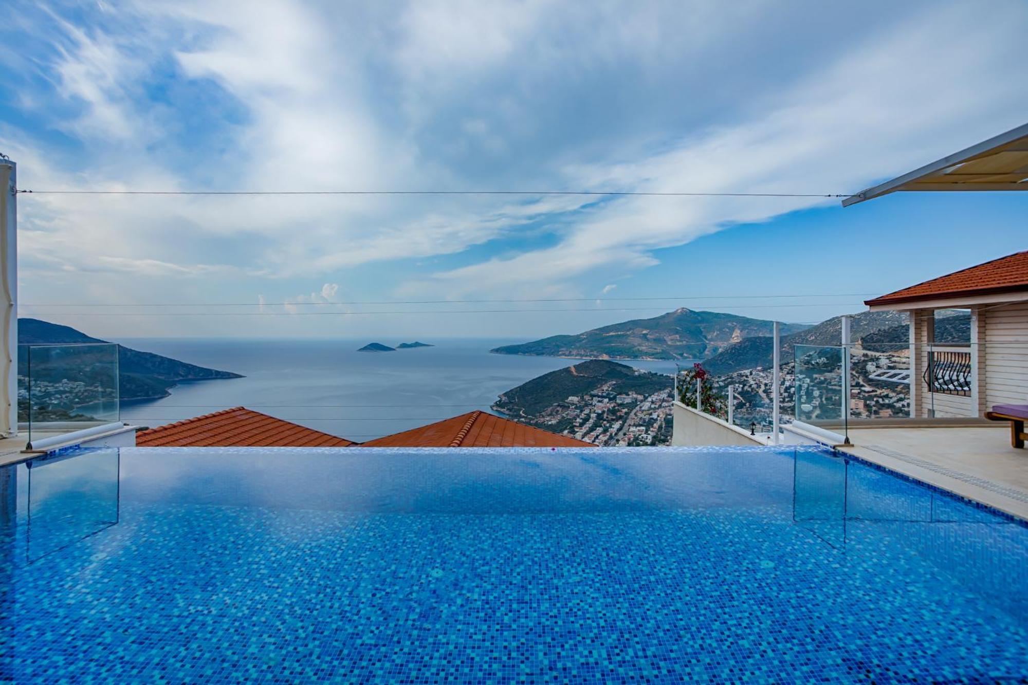 Villa Lucida - Kalkan Hills - Exclusive Villas With Private Pool And Majestic Sea Views Ngoại thất bức ảnh